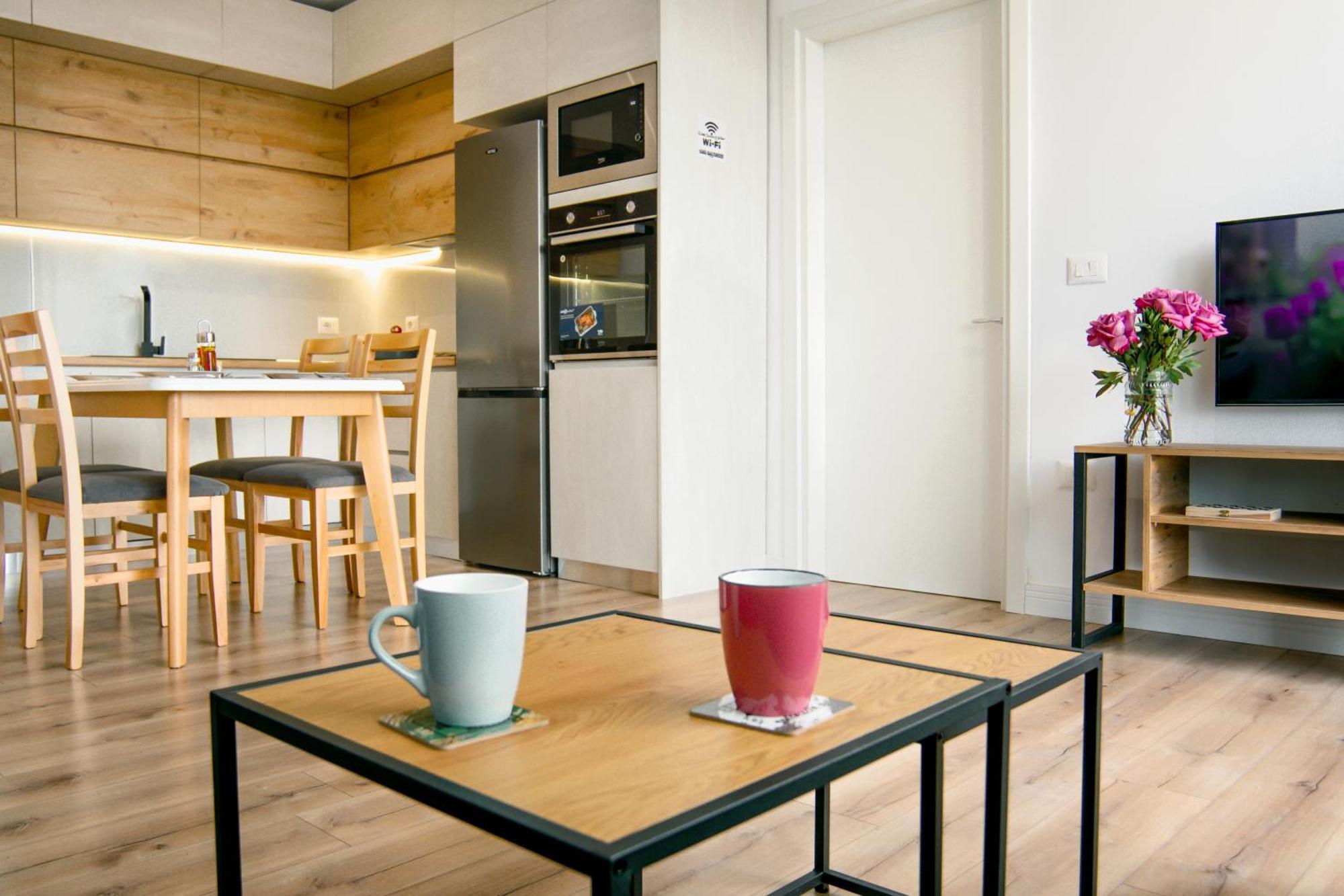 Urban Serenity City Skyline View Apartment 1 تيرانا المظهر الخارجي الصورة