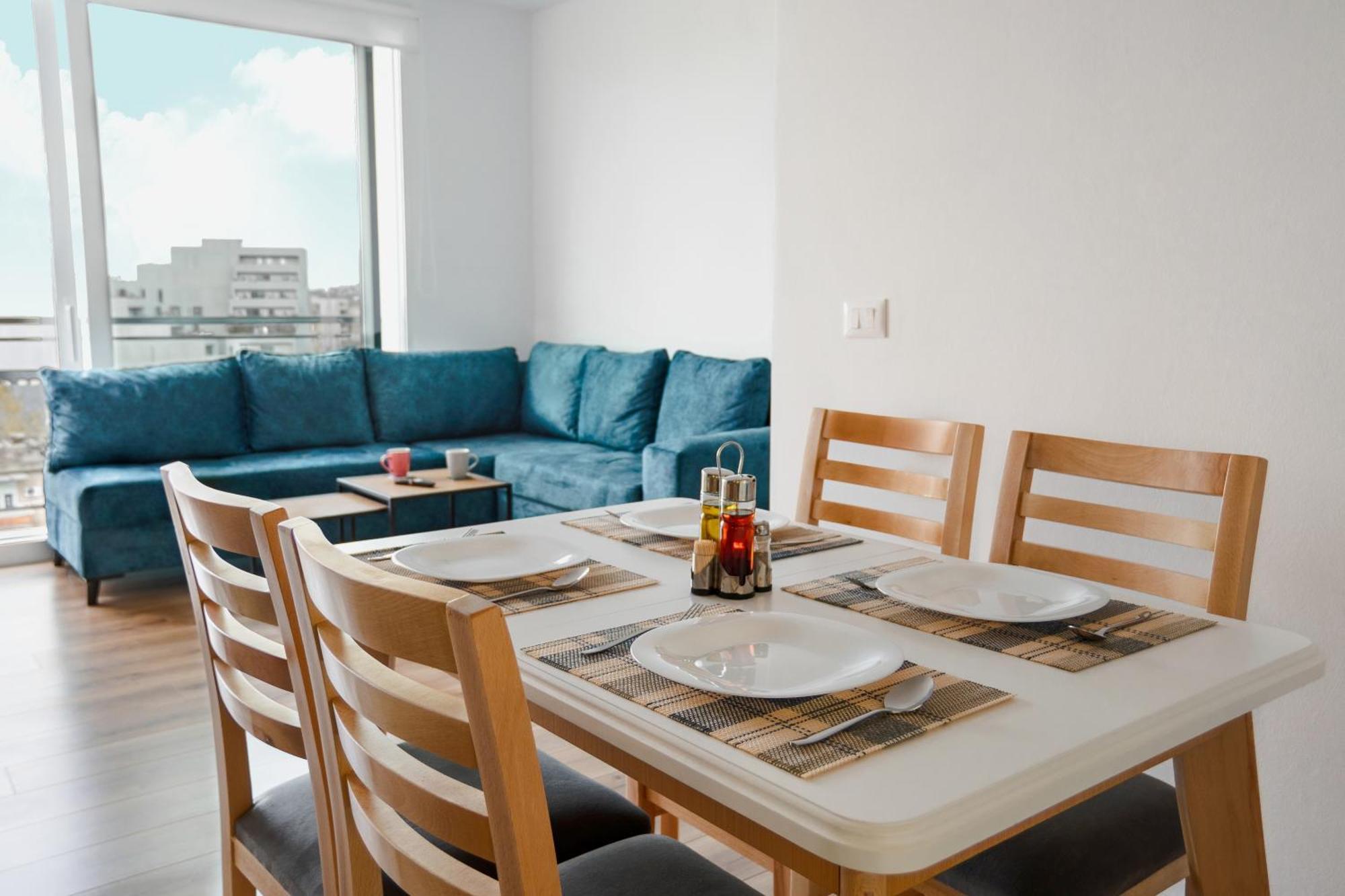 Urban Serenity City Skyline View Apartment 1 تيرانا المظهر الخارجي الصورة